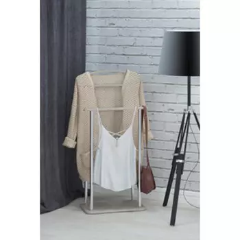 Вешалка костюмная Мебелик Элдридж дуб беленый (П0004660)