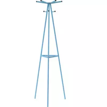 Вешалка напольная Мебелик Галилео 217 голубой (П0005265)