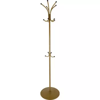 Вешалка напольная Мебелик Пико 4 золото (П0002616)
