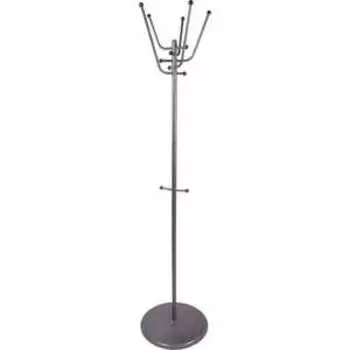 Вешалка напольная Мебелик Пико 9 металлик (П0000998)