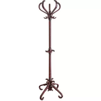 Вешалка напольная Мебелик В 10Н махагон (933)