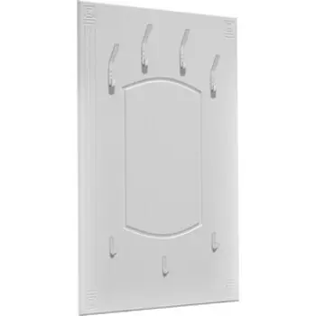 Вешалка ОЛМЕКО Афина АФ-3 800 белое дерево