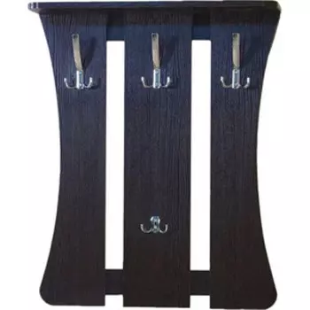 Вешалка Шарм-Дизайн Уют-3 венге