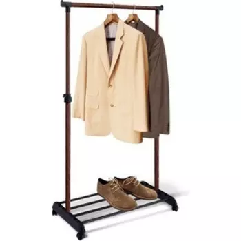 Вешалка Sheffilton CH-4345 черный/темный орех