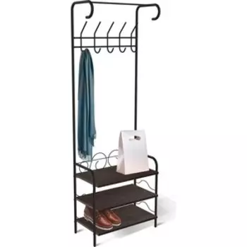 Вешалка Sheffilton M-306 Черный муар/Венге