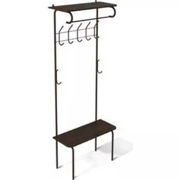 Вешалка Sheffilton SHT-HW1 коричневый муар/венге