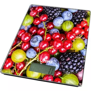 Весы кухонные Lumme LU-1340 ягодный микс