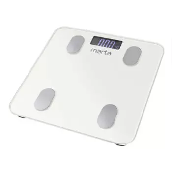 Весы Marta MT-1607 белый жемчуг