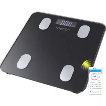 Весы Marta MT-1683 черный жемчуг