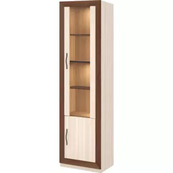 Витрина высокая МЭРДЭС ВтВ-ФСД-ФГК КШ карамель/шамони