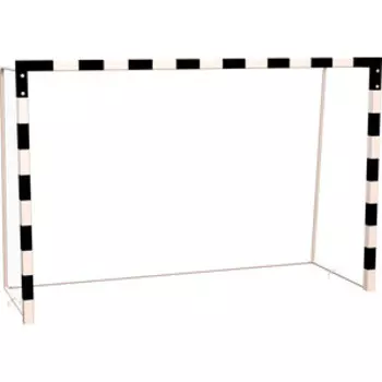 Ворота для мини-футбола и гандбола ZSO с разметкой профиль 80х80 мм (без сетки)