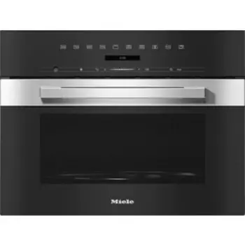 Встраиваемая микроволновая печь Miele M 7244 TC Stainless steel/CleanSteel