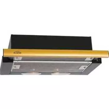 Встраиваемая вытяжка Elikor Интегра 60 черный/дуб неокрашенный