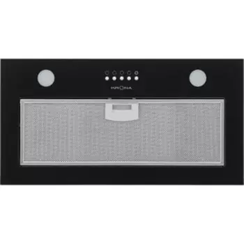Вытяжка встраиваемая Krona LUISA 600 GLASS BLACK PB