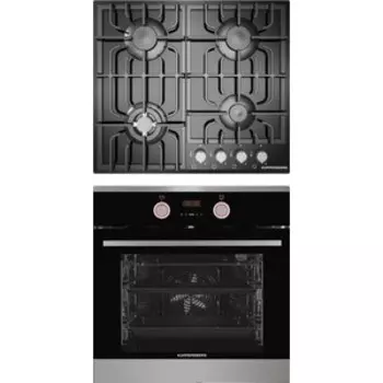 Встраиваемый комплект Kuppersberg TG69 B + HH 668 T