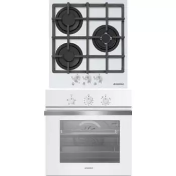 Встраиваемый комплект MAUNFELD EGHG.43.33CW/G + MGOG.673W