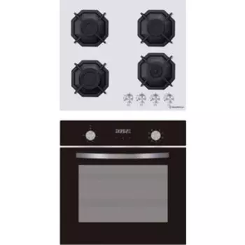 Встраиваемый комплект MAUNFELD EGHG.64.2CW/G + EOEM.589B