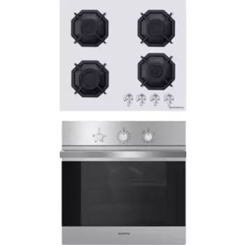 Встраиваемый комплект MAUNFELD EGHG.64.2CW/G + MGOG.673S