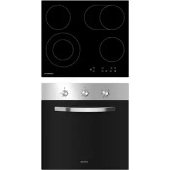 Встраиваемый комплект MAUNFELD EVCE.594.SM.D-BK + EOEC.586S1