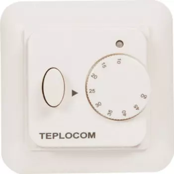 Встраиваемый термостат для электрического теплого пола Teplocom TSF-220/16A (919)