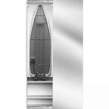 Встроенная гладильная доска Shelf.On Iron Box (Айрон Бокс) купе беленый дуб право