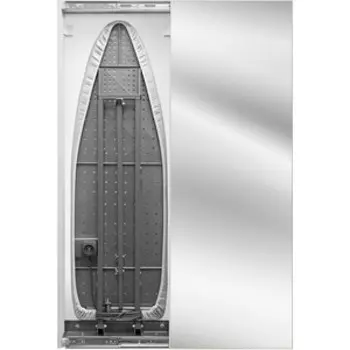 Встроенная гладильная доска Shelf.On Iron Slim (Айрон Слим) купе беленый дуб право