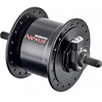 Втулка динамо Shimano C3000-NT, 6V 3.0W, 32отв. 100X140MM, под гайки, цв. черный, б/уп.