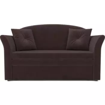 Выкатной диван Mebel Ars Малютка №2 (велюр молочный шоколад НВ-178 13)