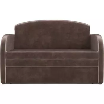 Выкатной диван Mebel Ars Малютка (бархат шоколадный star velvet 60 coffee)
