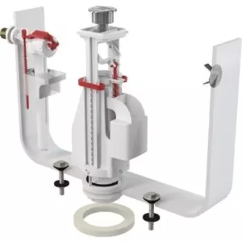 Выпускной комплект AlcaPlast 1/2'' с двойной кнопкой, впускной механизм А16 (SA08AK 1/2'' CHROM)