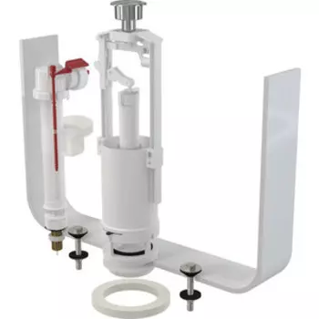 Выпускной комплект AlcaPlast 3/8''со стоп кнопкой (SA2000SK 3/8'' CHROM)