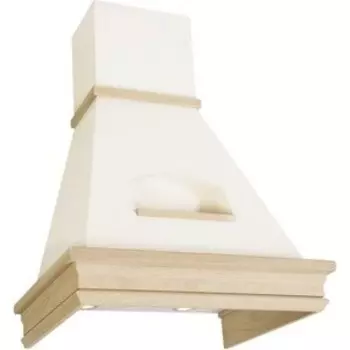 Вытяжка Elikor Бельведер Валенсия 90П-650-П3Д топленое молоко/дуб неокрашенный