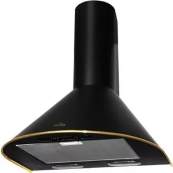 Вытяжка Elikor Эпсилон 50П-430-П3Л черный/золотой кант