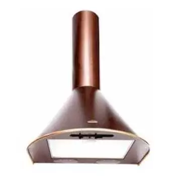 Вытяжка Elikor Эпсилон 50П-430-П3Л медный антик/золотой кант