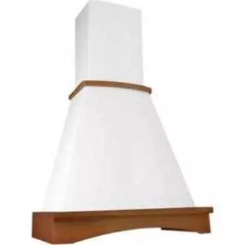 Вытяжка Elikor Ротонда 60 бежевый/бук орех