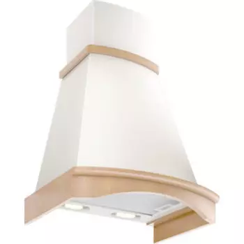 Вытяжка Elikor Ротонда 60П-1000-П3Д бежевый/дуб неокрашенный