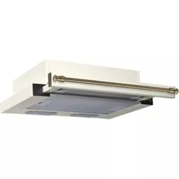 Вытяжка встраиваемая Elikor Интегра 60П-400-В2Л крем/рейлинг бронза