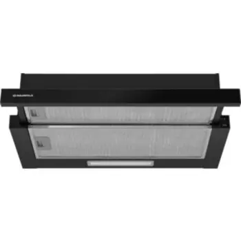 Вытяжка встраиваемая MAUNFELD Clyde 50 чёрное стекло