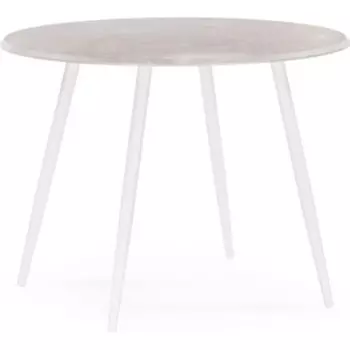 Woodville Абилин 100х76 мрамор светло-серый / белый матовый