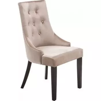 Woodville Elegance dark walnut/fabric beige