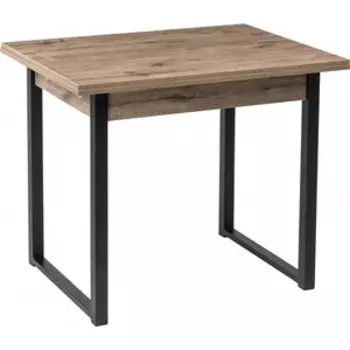 Woodville Форли дуб велингтон/черный матовый