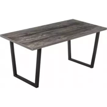 Woodville Эльпатия 150 дуб рошелье/черный матовый