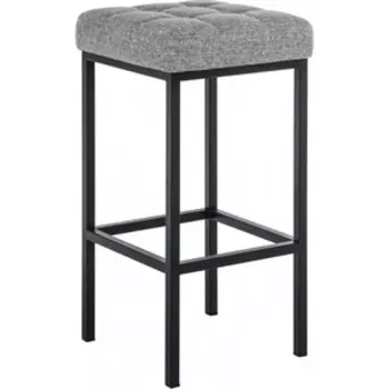 Woodville Лофт рогожка графит/черный матовый