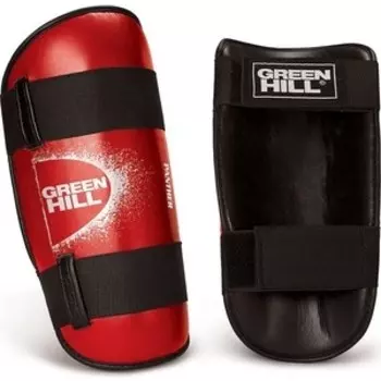 Защита голени GREEN HILL PANTHER SPP-2124-L-RD, р. L, одобрено ФКР (искусственная кожа)
