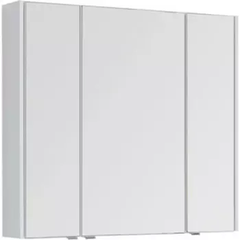 Зеркальный шкаф Aquanet Августа 100 белый (210005)