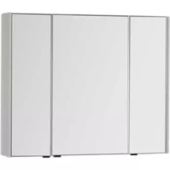 Зеркальный шкаф Aquanet Латина 90 белый (179605)