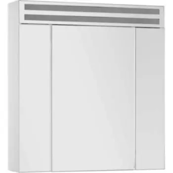 Зеркальный шкаф De Aqua Эколь 70х75 с подсветкой, белый (184800)