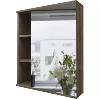 Зеркальный шкаф Grossman Форта 60х70 темный дуб галифакс (2060032)