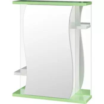 Зеркальный шкаф Mixline Венеция 60 зеленый (4640030867424)