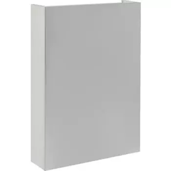 Зеркальный шкаф Orange Куб 55 белый матовый (KU-55ZSW)